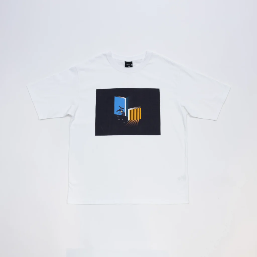 二人称展　Tシャツ A　White
