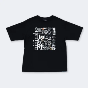 二人称展 Tシャツ B Black
