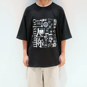 二人称展 Tシャツ A Black