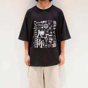 二人称展 Tシャツ B Black