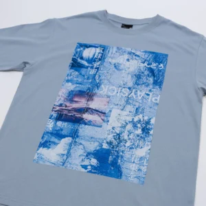 二人称展 Tシャツ C Blue Gray