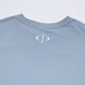 二人称展 Tシャツ C Blue Gray